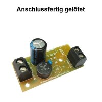 Brückengleichrichter Gleichrichter AC / DC 2A Modellbahn Fertigmodul od. Bausatz