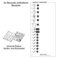 Zeitschalter Timer Zeitrelais 12V= ca. 2 Sek - 5 Min Kemo B042 Bausatz A2074