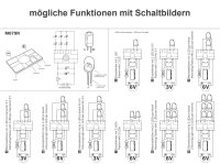 Blinker Wechselblinker Lauflicht 3-6V DC für LED Kirmes Bausatz M079N Kemo S1053