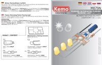 Blinker Wechselblinker Lauflicht 3-6V DC für LED Kirmes Bausatz M079N Kemo S1053