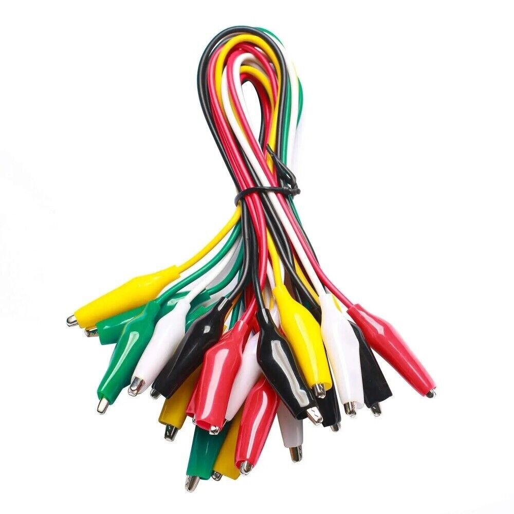 5 Stück Krokodilklemmen Mit Kabel Multimeter Messleitung 5 Farben 4mm Banana Test Kabel Fur Multimeter Spannungsprufer 87745549
