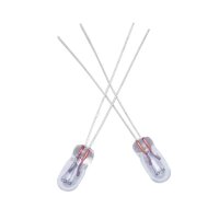 Mini Glühlämpchen 3mm Glühbirne Glühlampe 14-16V mit Kabel oder Draht Modellbahn