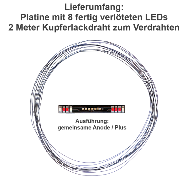 Rückleuchtenträger H0 LKW 1:87 Car System LED Rückleuchten Rücklicht Blinker mit gemeinsamer Anode / Plus