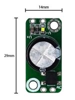 Gleichrichter Brückengleichrichter Spannungswandler AC/DC 0-22V AC 1A mit Elko