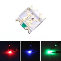 SMD LED 3227 RGB rot grün blau gemeinsame Anode Plus LEDs 10 Stück W3