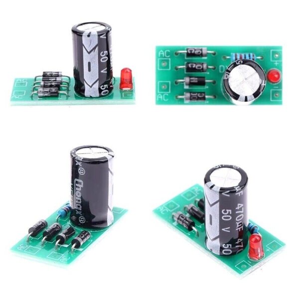 Gleichrichter Brückengleichrichter Spannungswandler AC/DC 0-16V AC 1A mit Elko