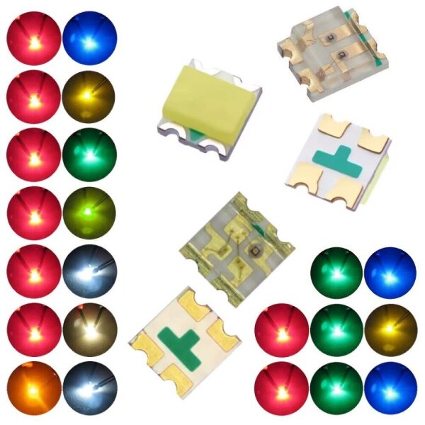 Duo bicolor LED 0606 und tricolor RGB RGY Multicolor einzeln steuerbar SMD LEDs