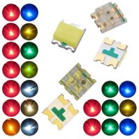 Duo bicolor LED 0606 und tricolor RGB RGY Multicolor...