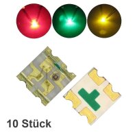 Duo bicolor LED 0606 und tricolor RGB RGY Multicolor einzeln steuerbar SMD LEDs