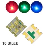 Duo bicolor LED 0606 und tricolor RGB RGY Multicolor einzeln steuerbar SMD LEDs