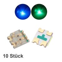 Duo bicolor LED 0606 und tricolor RGB RGY Multicolor einzeln steuerbar SMD LEDs