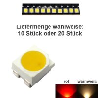 Duo LEDs 3528 bicolor Lichtwechsel Lok Triebwagen analog...