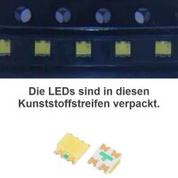 Duo LEDs 0606 bicolor Lichtwechsel Lok Triebwagen analog digital H0 TT N SMD LED