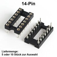 IC Sockel Fassung Präzisionsfassung DIP DIL 6 8 14...