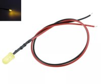 LED 5mm 9V 12V 14V 16V 19V Kabel Widerstand fertig angelötet verkabelt 10 Stück