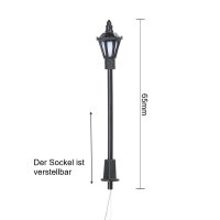 LED Straßenlampen H0 Lampen Leuchten 6,5cm 12-19V...