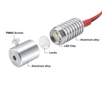 Lichtwellenleiter Lichtleiter LED Adapter 1W 12V 5V USB Kabel für Glasfaserkabel