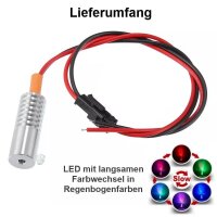 Lichtwellenleiter Lichtleiter LED Adapter 1W 12V 5V USB...