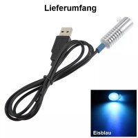 Lichtwellenleiter Lichtleiter LED Adapter 1W 12V 5V USB...