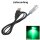 Lichtwellenleiter Lichtleiter LED Adapter 1W 12V 5V USB Kabel für Glasfaserkabel 5V USB grün