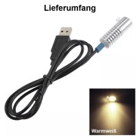 Lichtwellenleiter Lichtleiter LED Adapter 1W 12V 5V USB...