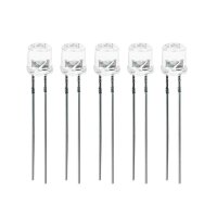 LED 5mm Zylinder Flachkopf LEDs zylindrisch flach Flat Top 10 20 50 100 Stück