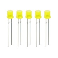 LED 5mm Zylinder Flachkopf LEDs zylindrisch flach Flat Top 10 20 50 100 Stück