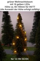 Weihnachtsbaum LED Lichterkette bunt o. gelb beleuchtet...