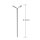 LED Straßenlampen N Z Laternen Leuchten 2-flammig 2 - 3,5cm 10-19V 10 Stück W324