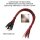 LED 1,8mm 9V 12V 14V 16V 19V Kabel Widerstand angelötet verkabelt mini 10 Stück Warmweiß klar 12-19V DC