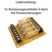 Sicherungsverteiler Verteiler PTC Sicherungen...
