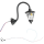 LED Wandlampen H0 Wandleuchten Laterne Leuchte Straßenlampen Häuser 5 Stück S855