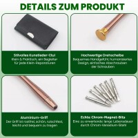 Feinmechaniker Präzisions Schraubendreher Set Mini Schraubenzieher Handy BK005