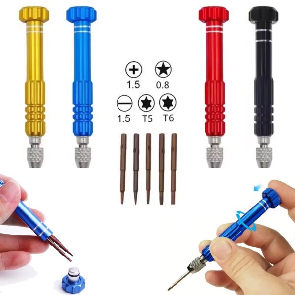 Feinmechaniker Präzisions Schraubendreher Set Mini Schraubenzieher Handy PC Uhr