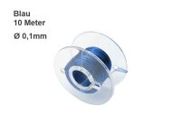Kupferlackdraht Lackdraht Cu Draht 0,1mm 7 Farben Spule je 10m Set 70 Meter S237