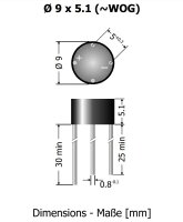 Brückengleichrichter Gleichrichter 2A 160V Rund B80R THT AC in DC 10 Stück S462