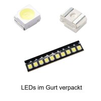 LED 3528 5050 SMD PLCC-2 PLCC-6 LEDs 10 20 50 100 Stück Set und 9 Farben AUSWAHL
