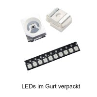 LED 3528 5050 SMD PLCC-2 PLCC-6 LEDs 10 20 50 100 Stück Set und 9 Farben AUSWAHL