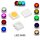 LED 3528 5050 SMD PLCC-2 PLCC-6 LEDs 10 20 50 100 Stück Set und 9 Farben AUSWAHL