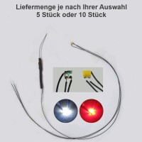 Umbauset Duo LED 0605 SMD mit Kabel Lichtwechsel Loks Triebwagen digital analog