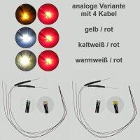 Umbauset Duo LED 0605 SMD mit Kabel Lichtwechsel Loks Triebwagen digital analog