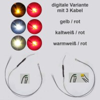 Umbauset Duo LED 0605 SMD mit Kabel Lichtwechsel Loks Triebwagen digital analog