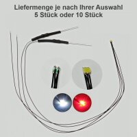 Umbauset Duo LED 0605 SMD mit Kabel Lichtwechsel Loks...