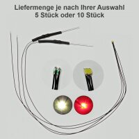 Umbauset Duo LED 0605 SMD mit Kabel Lichtwechsel Loks...