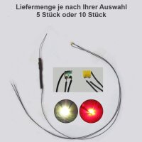 Umbauset Duo LED 0605 SMD mit Kabel Lichtwechsel Loks...