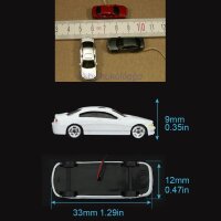 Autos PKW N beleuchtet mit 4 LED Warnblinkanlage Warnblinker 3 Stück PKWs