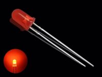 LED 5mm Set rot gelb grün diffus Sortiment LEDs 30 Stück Leuchtdioden S502