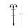 LED Straßenlampen H0 TT Parkleuchten 5,6cm Laterne Leuchte Set 10 Stück S311