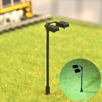 LED Straßenlampen H0 TT 5,5cm Bahnsteig Leuchten...