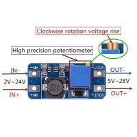 MT3608 2A Step Up Boost Modul DC-DC Converter Spannungswandler Arduino S203
